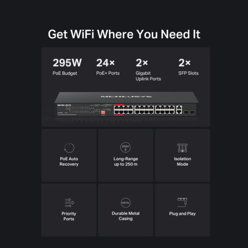 Mercusys MS128GP Maroc Bon Prix